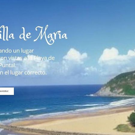 La Villa De Maria I Playa Beach El Puntal Asturias ビリャビシオサ エクステリア 写真