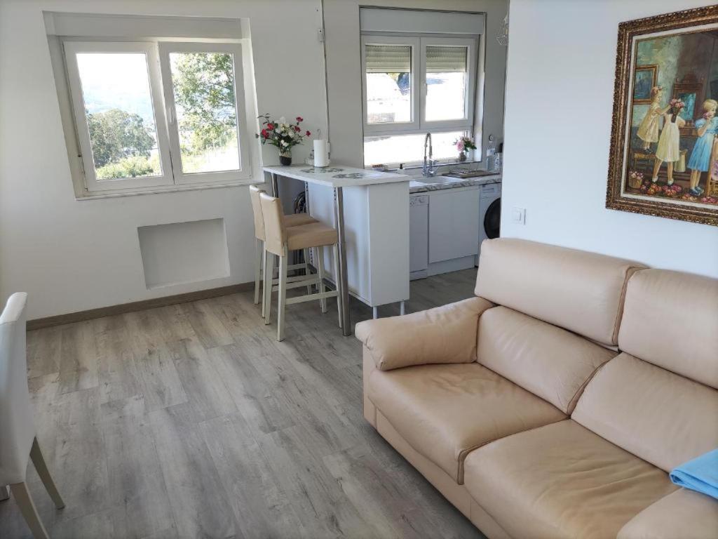 La Villa De Maria I Playa Beach El Puntal Asturias ビリャビシオサ エクステリア 写真