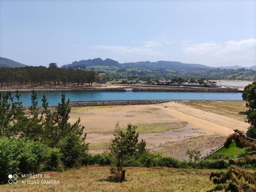 La Villa De Maria I Playa Beach El Puntal Asturias ビリャビシオサ エクステリア 写真
